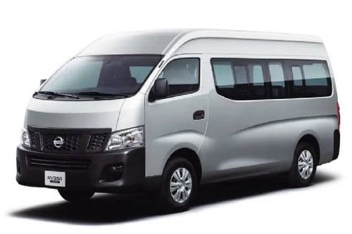 Nissan Urvan 2024 Left Side Front View Nissan Urvan 2024 Left Side Front View