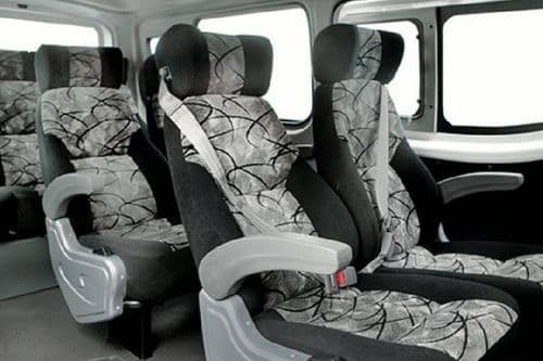 Nissan Urvan 2024 Rear Seat Nissan Urvan 2024 Rear Seat