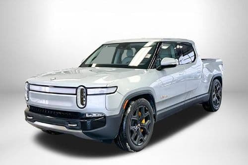 Rivian R1T Left Side Front View Rivian R1T Left Side Front View