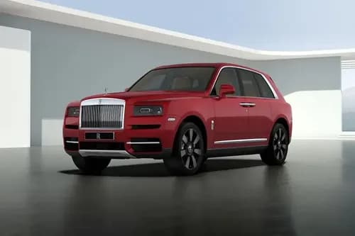 Rolls Royce Cullinan 2024 Left Side Front View Rolls Royce Cullinan 2024 Left Side Front View