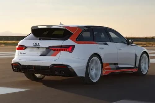 RS 6 Avant GT 2024 back Side View RS 6 Avant GT 2024 back Side View