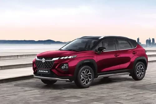 Suzuki Fronx 2024 Left Side Front View Suzuki Fronx 2024 Left Side Front View