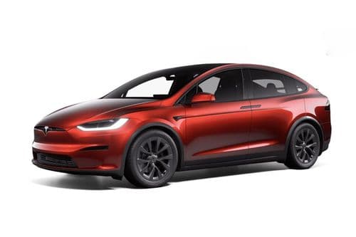 Tesla Model X 2024 Left Side Front view Tesla Model X 2024 Left Side Front view