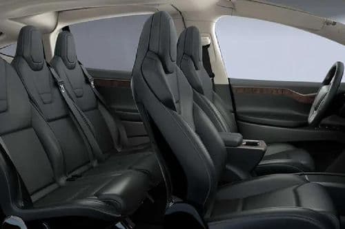 Tesla Model X 2024 Rear Seat Tesla Model X 2024 Rear Seat