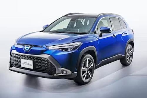 Toyota Corolla Cross 2024 Left Side Front View Toyota Corolla Cross 2024 Left Side Front View