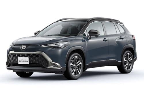 Toyota Corolla Cross 2024 Left Side Front View Toyota Corolla Cross 2024 Left Side Front View