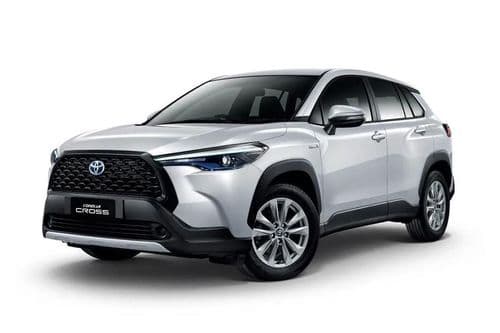 Toyota Corolla Cross 2024 Left Side Front View Toyota Corolla Cross 2024 Left Side Front View