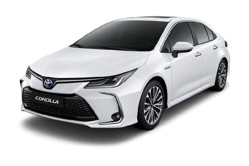 Toyota Corolla HEV Left Side Front View Toyota Corolla HEV Left Side Front View