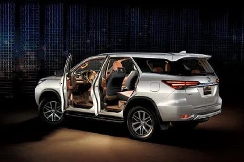 Toyota Fortuner 2024 Left Side Doors View Toyota Fortuner 2024 Left Side Doors View