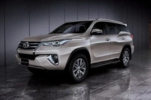 Toyota Fortuner 2024 Left Side Front View Toyota Fortuner 2024 Left Side Front View
