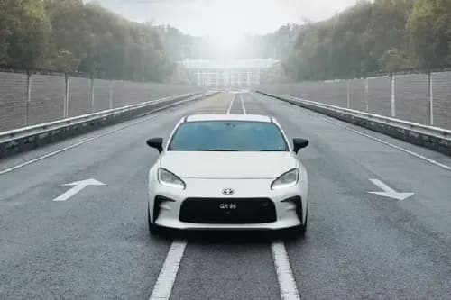 Toyota GR 86 2024 Front Side View Toyota GR 86 2024 Front Side View