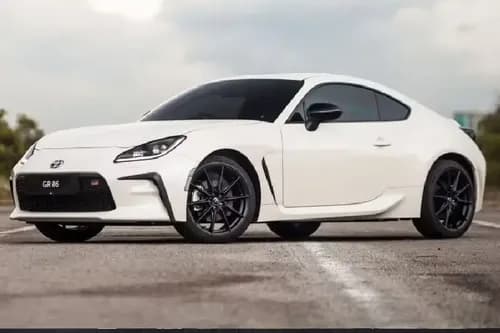 Toyota GR 86 2024 Left Side Front View Toyota GR 86 2024 Left Side Front View