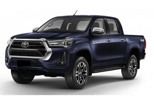 Toyota Hilux 2024 Left Side Front view Toyota Hilux 2024 Left Side Front view