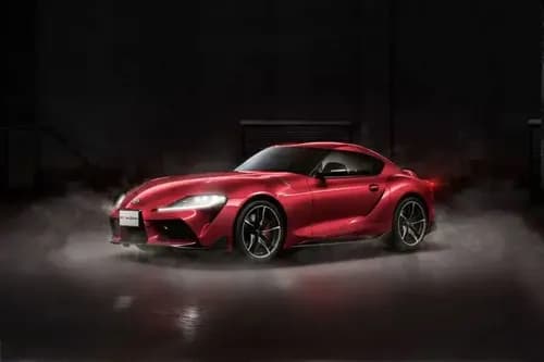 Toyota Supra GR 2024 Left Side Front View Toyota Supra GR 2024 Left Side Front View