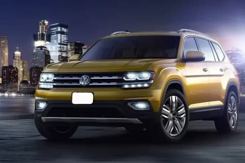 Volkswagen Teramont 2024 Left Side Front View Volkswagen Teramont 2024 Left Side Front View