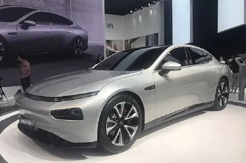 XPENG P7 Left Side Front View XPENG P7 Left Side Front View