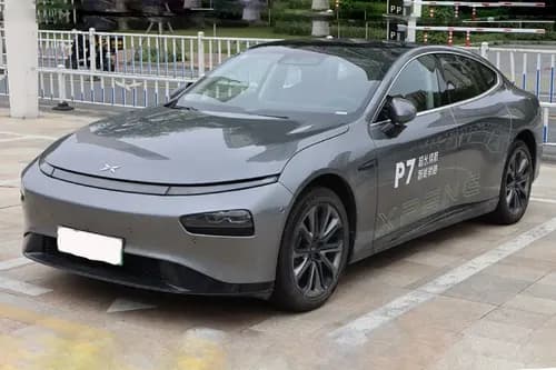 XPENG P7 Left Side Front View XPENG P7 Left Side Front View