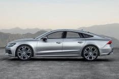 Audi A7 Sportback 2024 Left Side View Audi A7 Sportback 2024 Left Side View