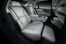 Lexus LS 2024 Rear Seat View Lexus LS 2024 Rear Seat View