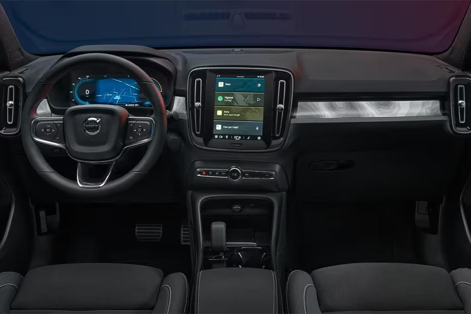 Volvo C40 Recharge 2026 dashboard layout Volvo C40 Recharge 2026 dashboard layout