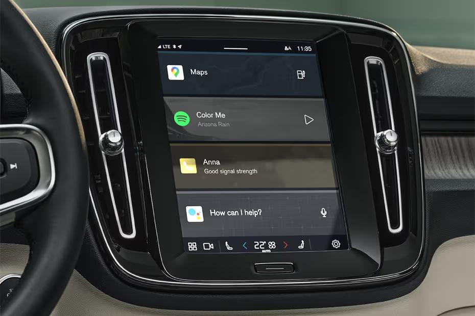 Volvo XC40 2026 Floating Touchscreen Infotainment System Volvo XC40 2026 Floating Touchscreen Infotainment System