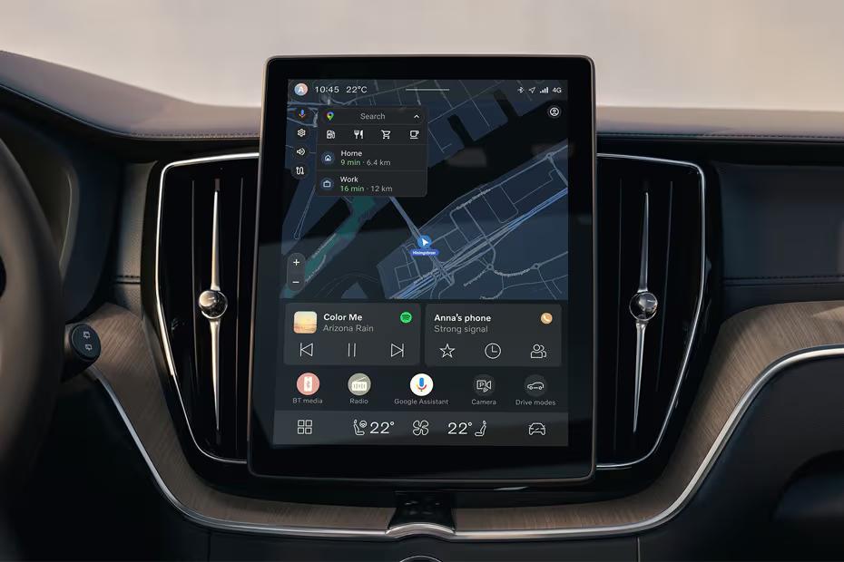 Volvo XC60 2026 Floating Touchscreen Infotainment System Volvo XC60 2026 Floating Touchscreen Infotainment System