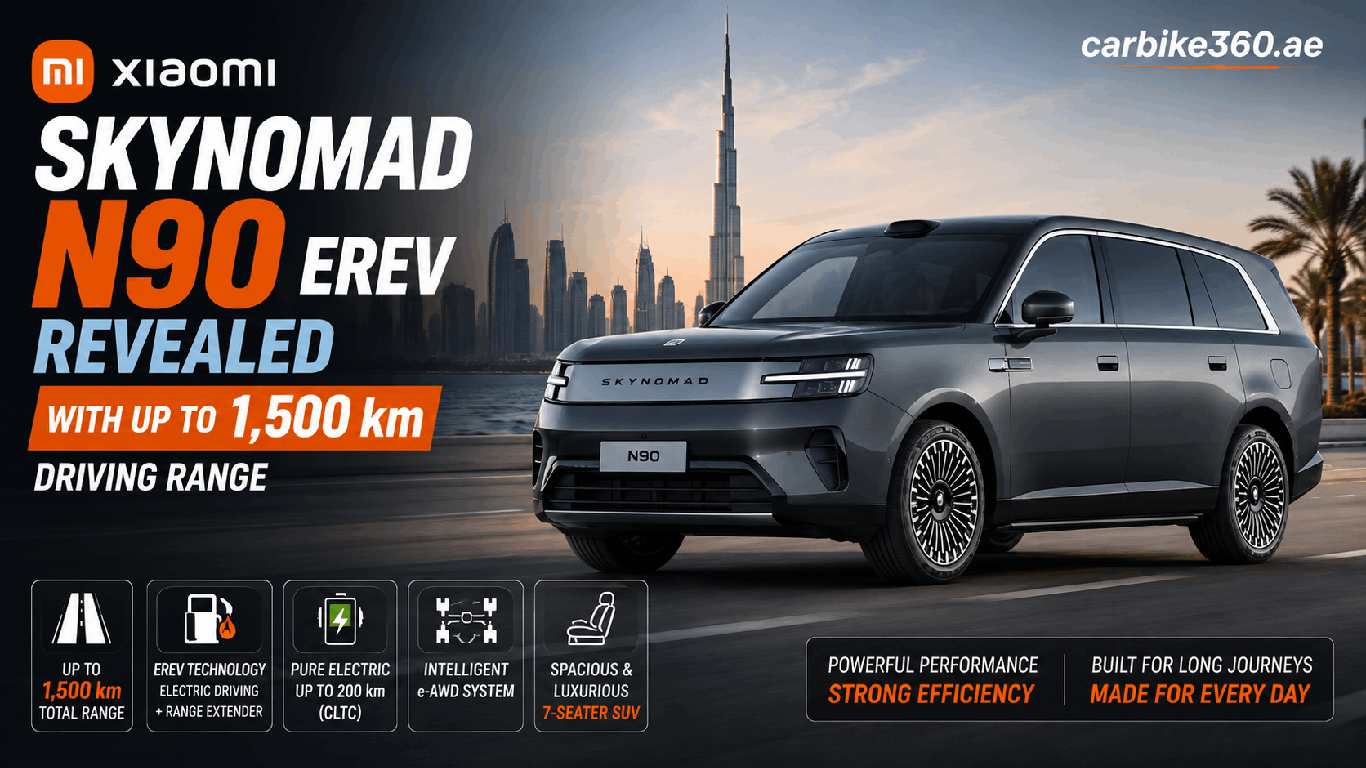 Xiaomi SkyNomad N90 EREV Revealed With Up to 1,500 km Driving Range Xiaomi SkyNomad N90 EREV Revealed With Up to 1,500 km Driving Range