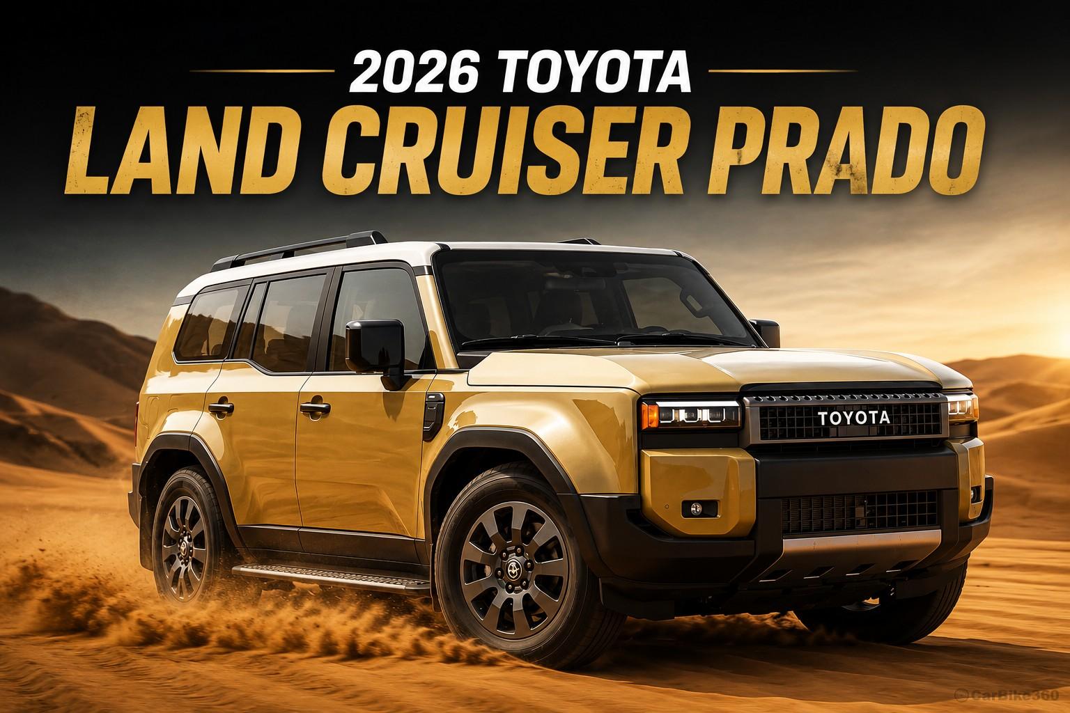 2026 Toyota Land Cruiser Prado Review : 9 Trims, Two Turbo Engines, and Serious Off-Road Upgrades 2026 Toyota Land Cruiser Prado Review : 9 Trims, Two Turbo Engines, and Serious Off-Road Upgrades