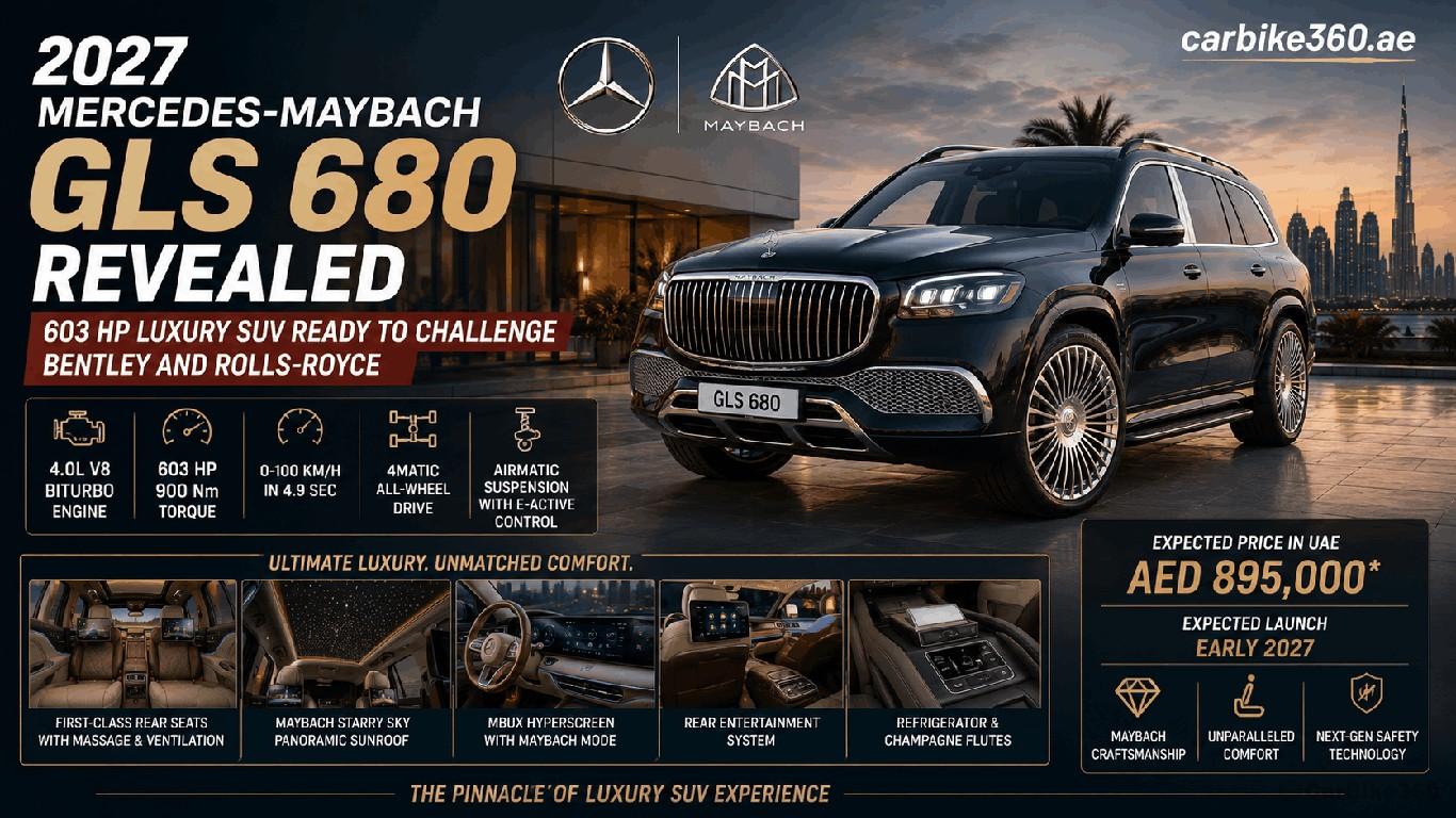 2027 Mercedes-Maybach GLS 680 Revealed: 603 HP Luxury SUV Ready to Challenge Bentley and Rolls-Royce 2027 Mercedes-Maybach GLS 680 Revealed: 603 HP Luxury SUV Ready to Challenge Bentley and Rolls-Royce