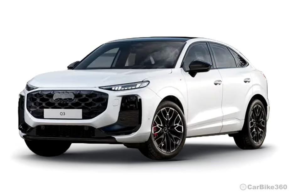 Audi Q3 Sportback 2026 SUV Glacier White Metallic Colour