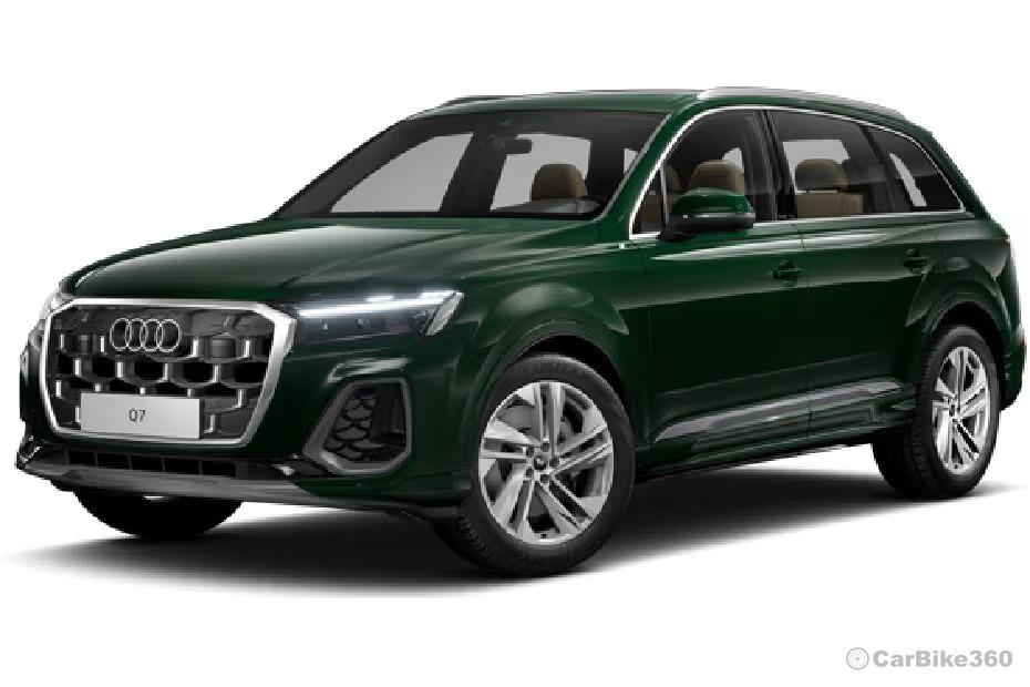 Audi Q7 2026 SUV Green Colour