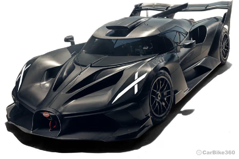 Bugatti BOLIDE Sportscar Black Colour