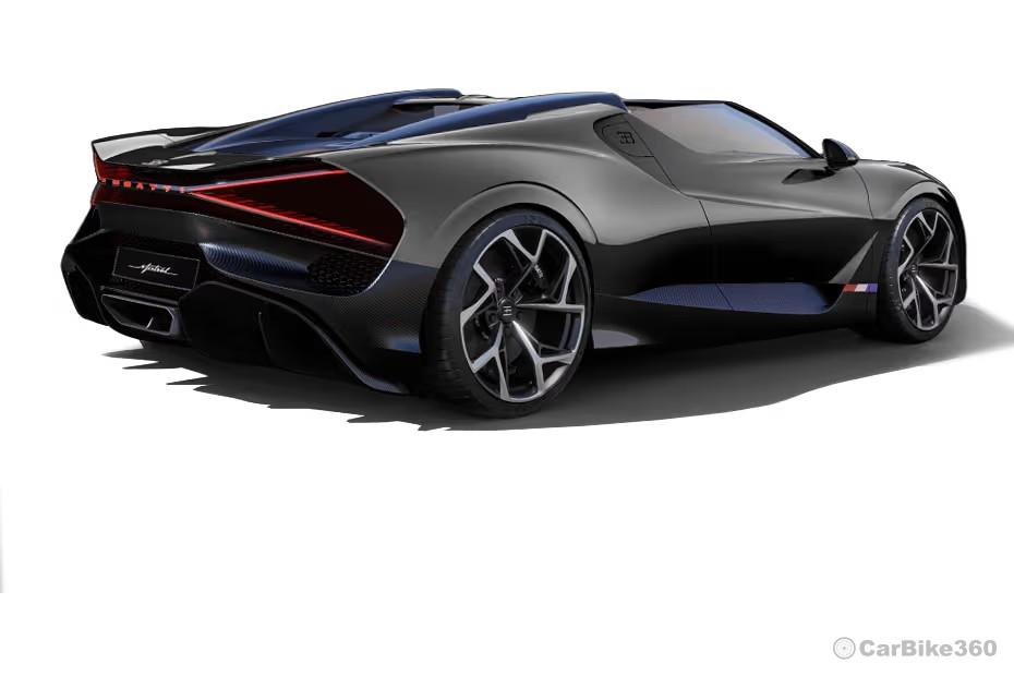 Bugatti Mistral Sportscar Black Colour