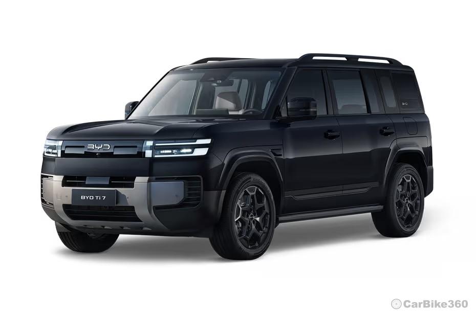 BYD Ti 7 2027 SUV Obsidian Black Colour