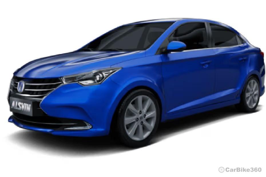 Changan Alsvin Sedan Blue Colour