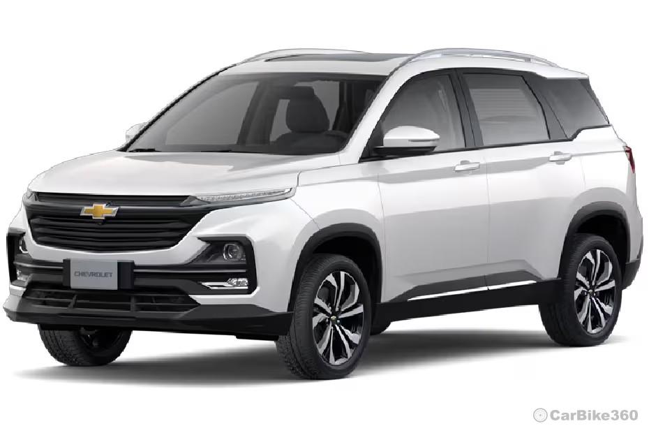 Chevrolet Captiva 2026 SUV Polar White Colour