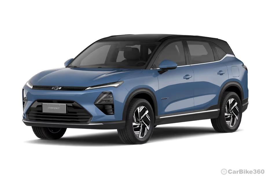 Chevrolet Captiva EV 2026 SUV Dawn Blue With Star Twinkle Black Roof Colour