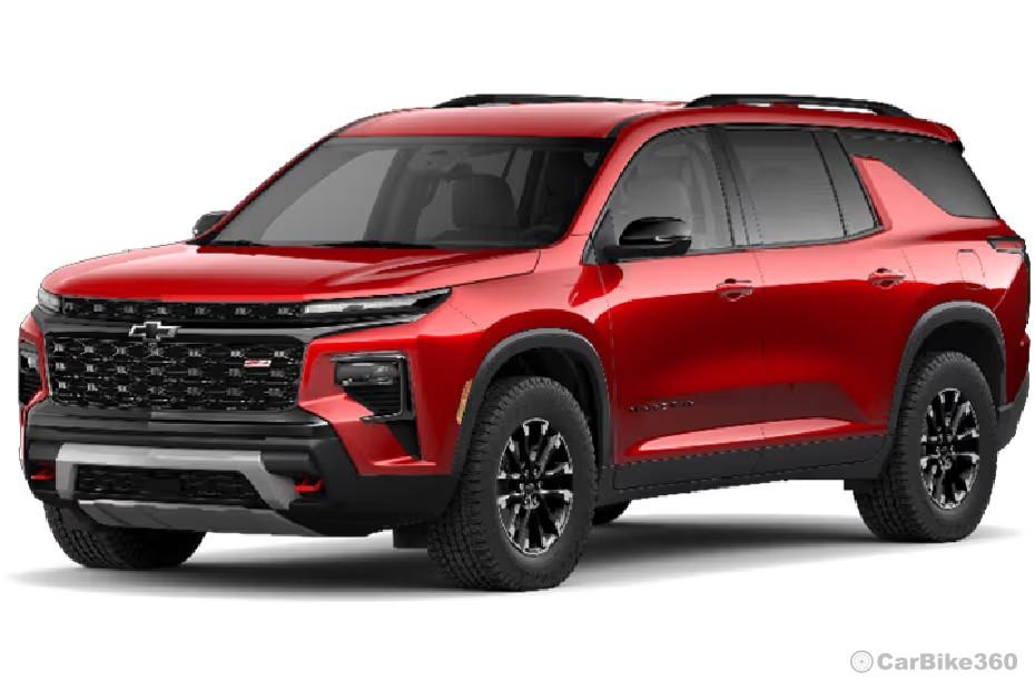 Chevrolet Traverse 2026 SUV Radiant Red Colour