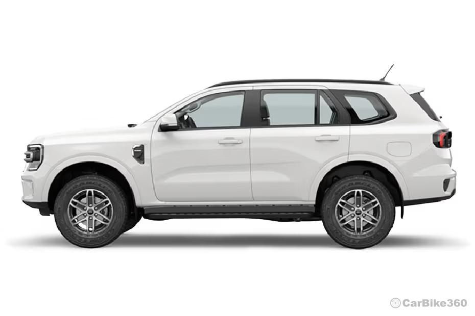 Ford Everest 2025 SUV Arctic White Colour
