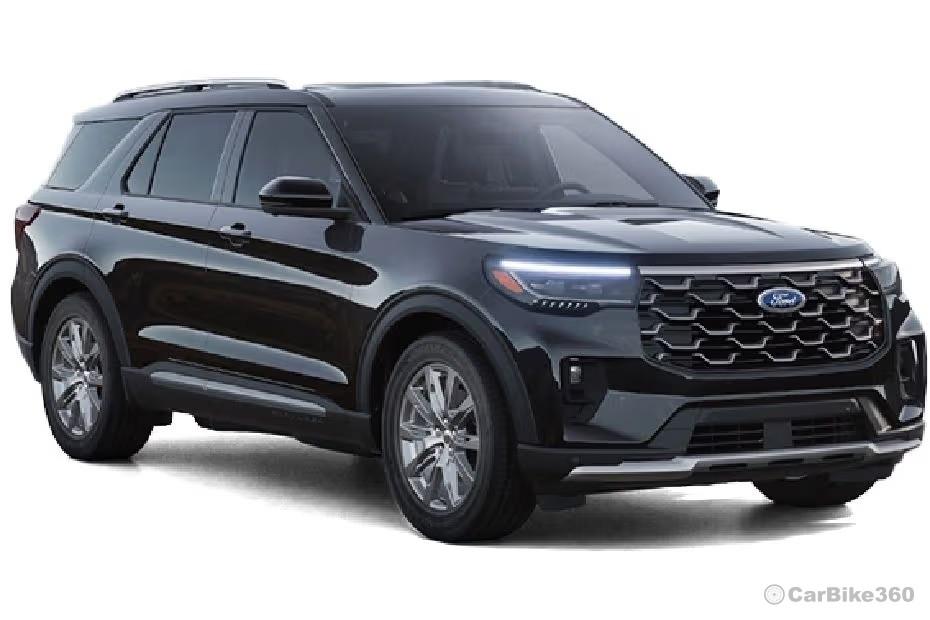 Ford Explorer 2026 SUV Black Berry Colour