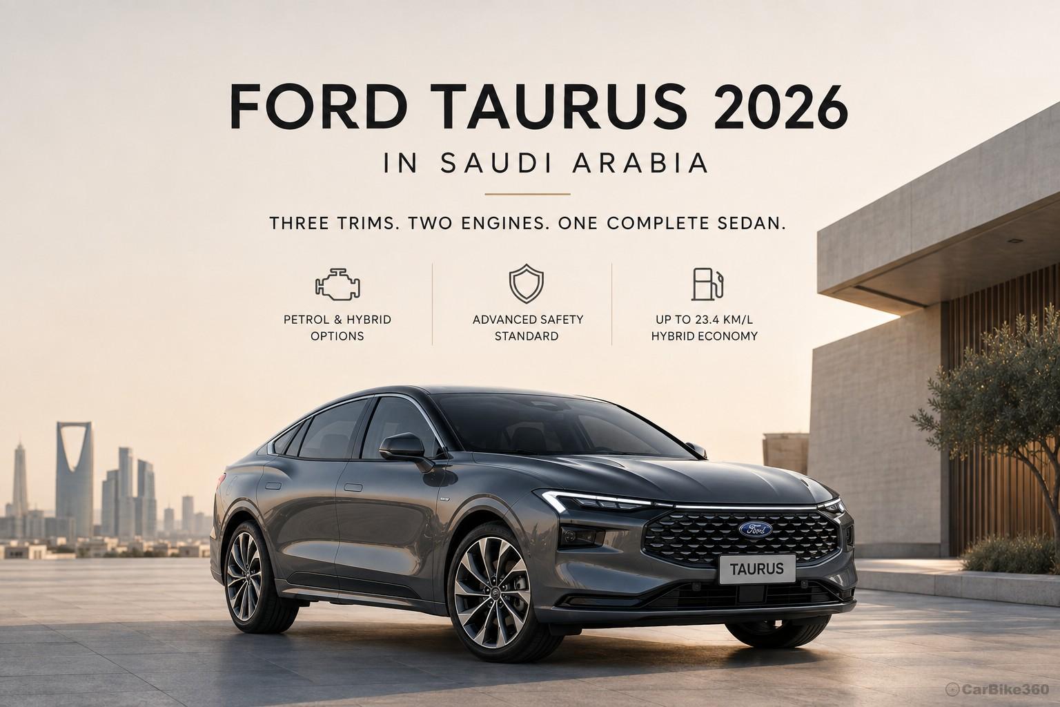 Ford Taurus 2026: Which Saudi Trim Gives You the Most for Your Money? Ford Taurus 2026: Which Saudi Trim Gives You the Most for Your Money?