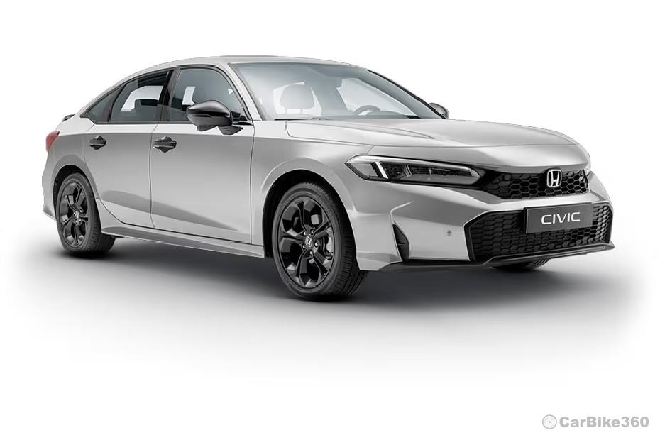 Honda Civic 2026 Sedan Lunar Silver Metallic Colour