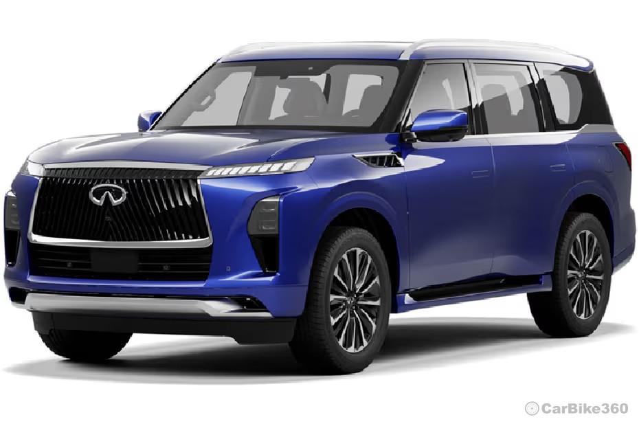 Infiniti QX80 2026 SUV Grand Blue Colour