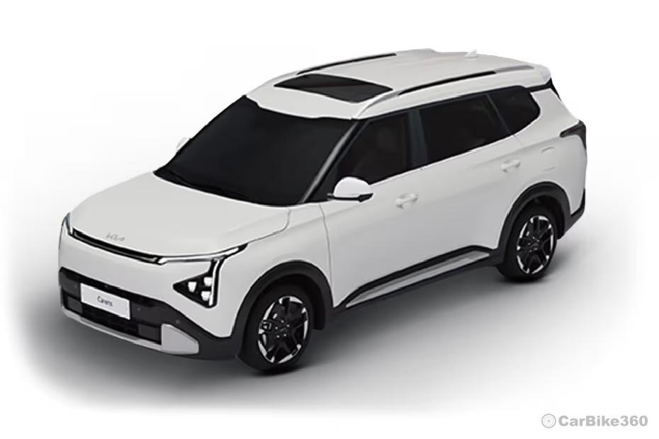 Kia Carens 2025 MPV Clear White Colour
