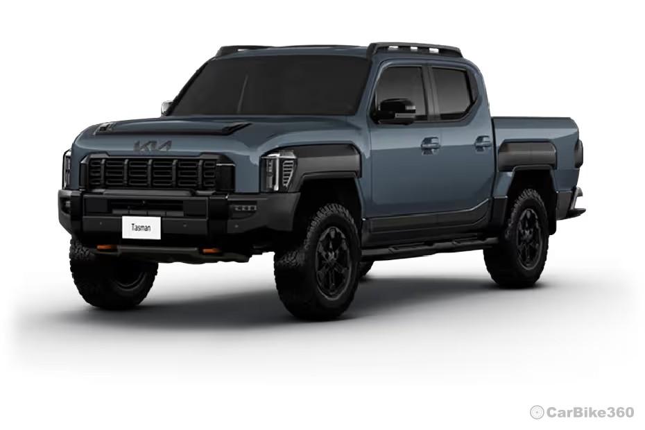 Kia Tasman 2025 Pickup Truck Denim Blue Colour