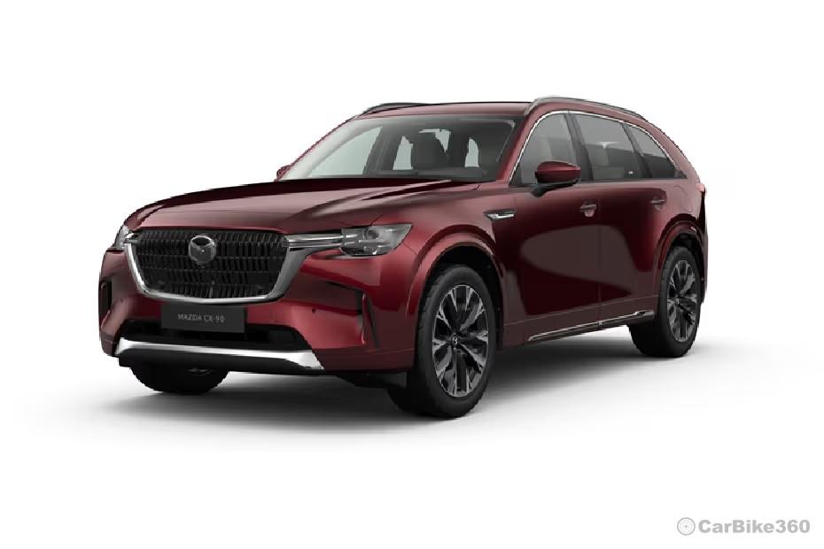 Mazda CX - 90 SUV Red Colour