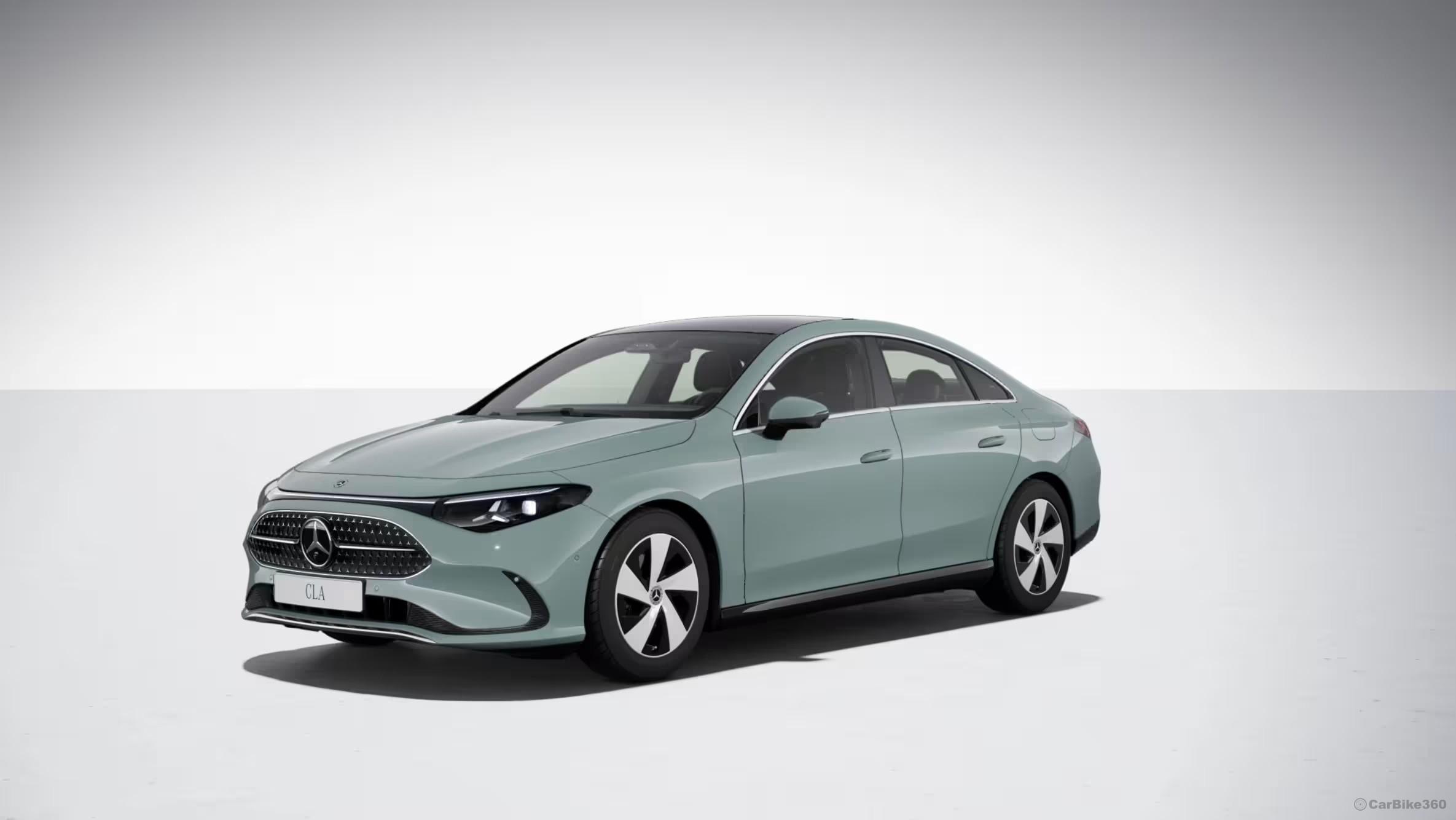 Mercedes-Benz CLA 2026 Sedan Aqua mint Colour