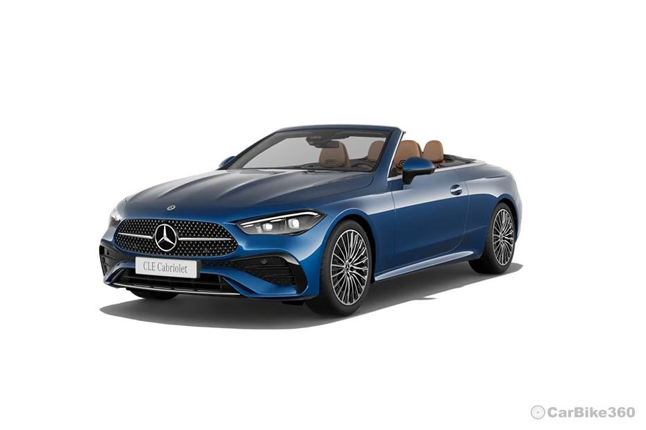 Mercedes-Benz CLE Cabriolet 2026 Spectral Blue Colour