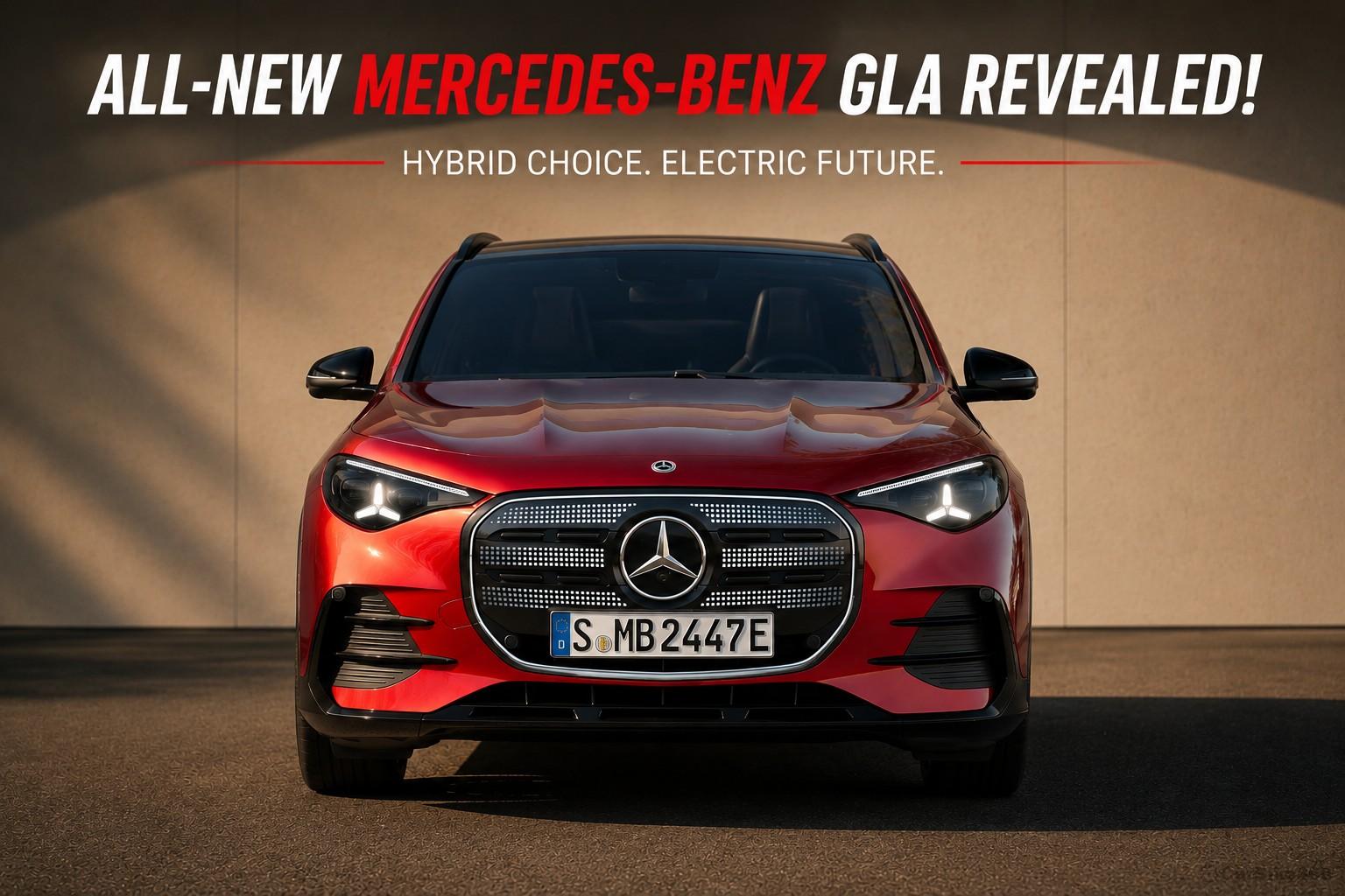 Mercedes-Benz's New GLA Brings Hybrid Power, 657 km EV Range, and a Stunning New Look Mercedes-Benz's New GLA Brings Hybrid Power, 657 km EV Range, and a Stunning New Look