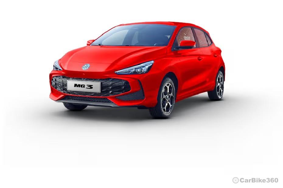 MG 3 2026 Hatchback Red Colour